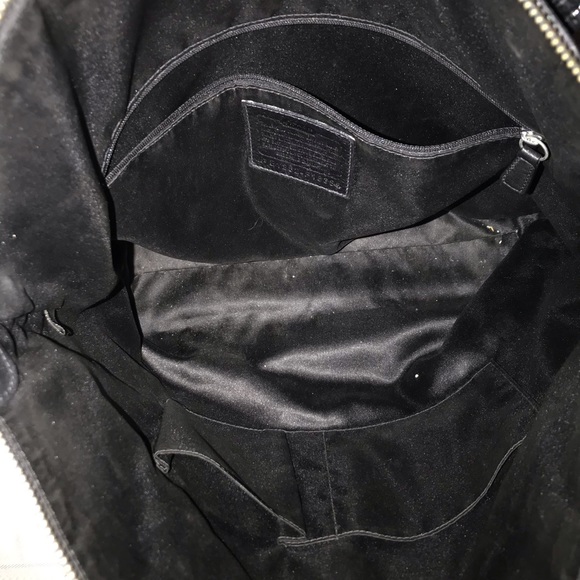 Black Coach Tote - Picture 5 of 7